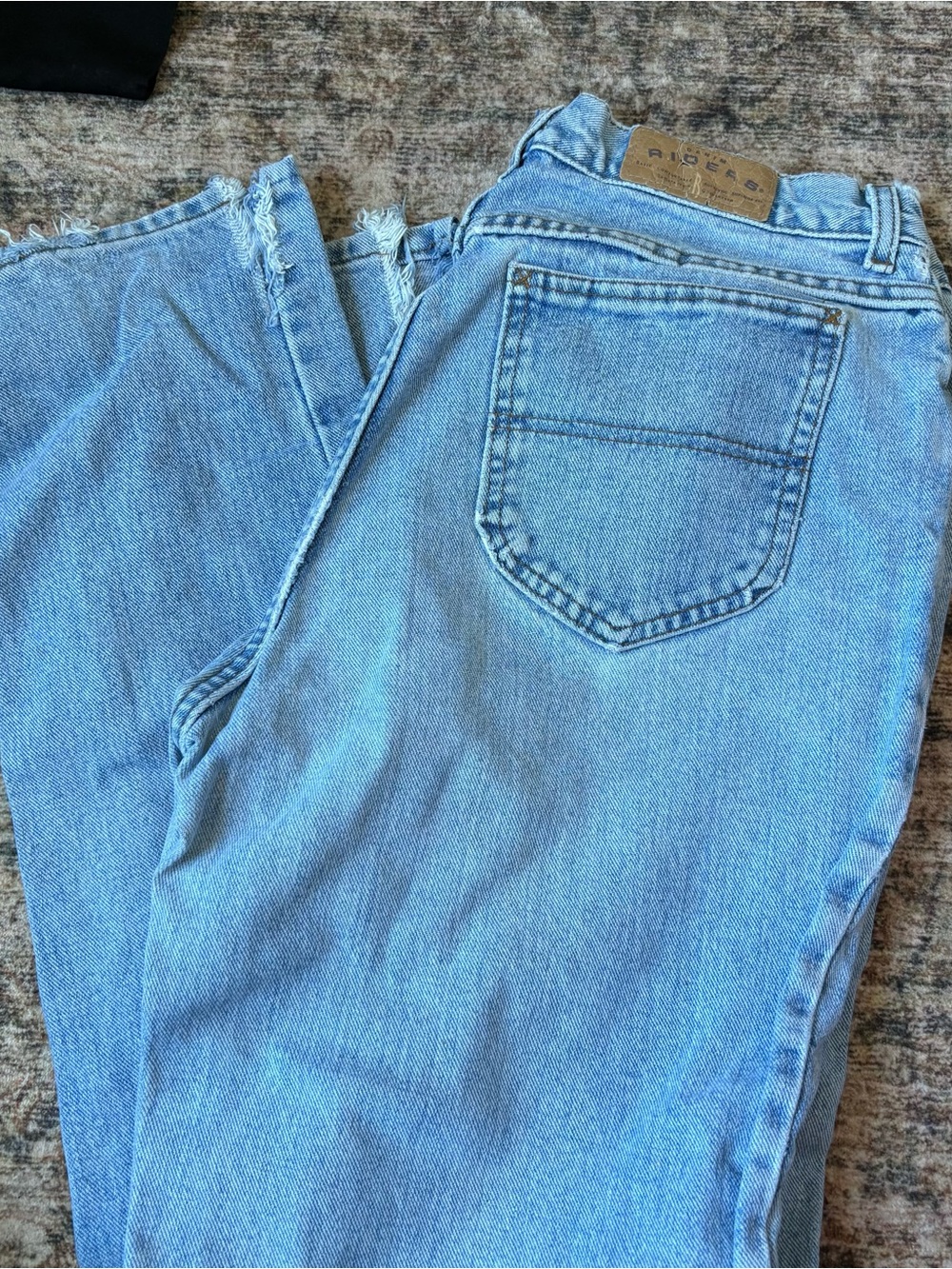 Riders by Lee Light Wash High-Rise Straight Jeans